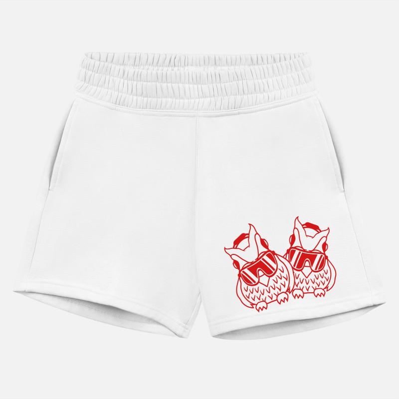 2 Owl Birds Team Duo DJ Sunglasses Music Party Fun