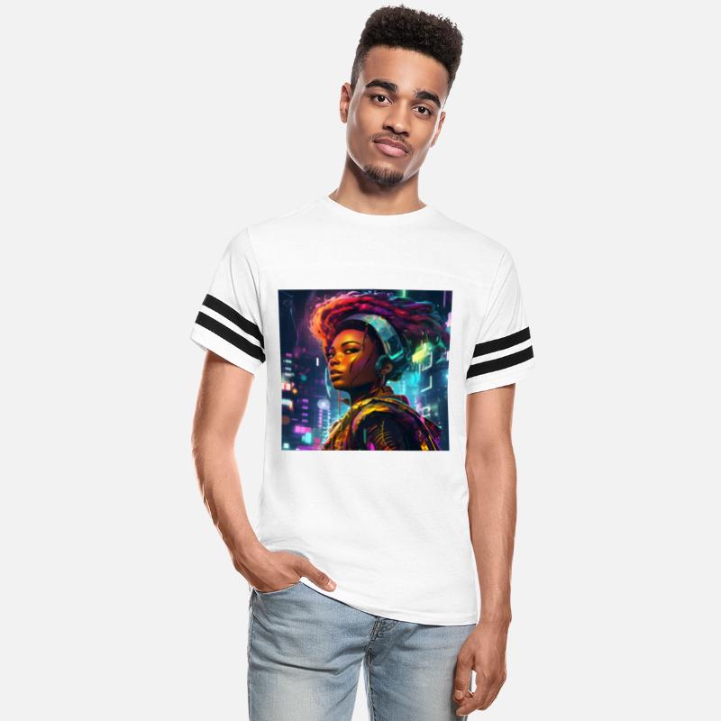 African American Woman Cyberpunk