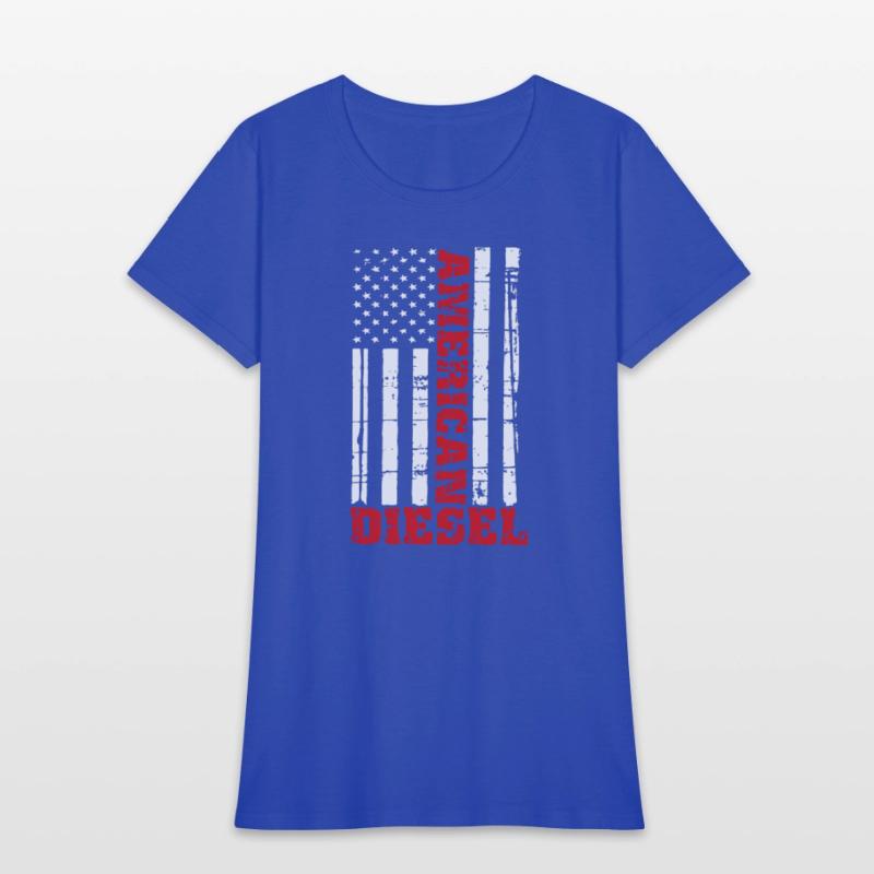 American Diesel Flag Truck Turbo Brothers