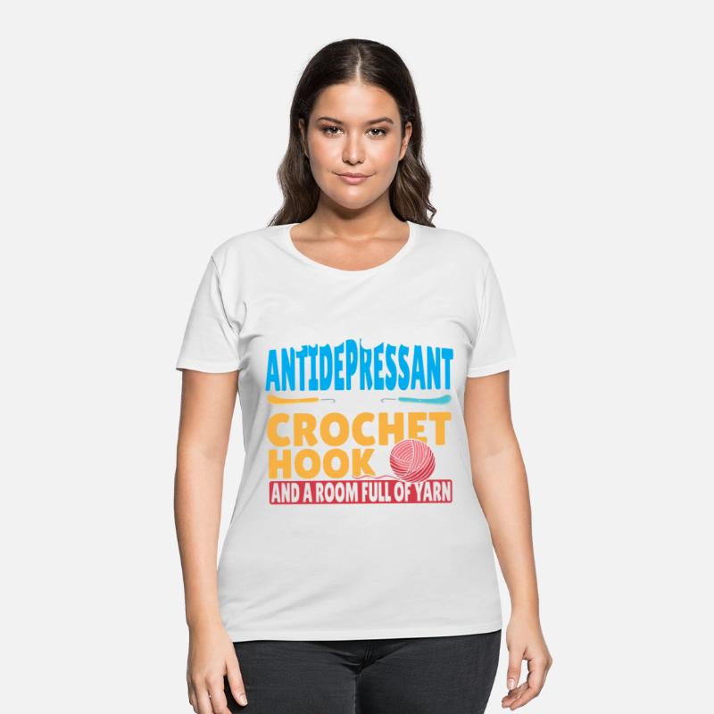 Best AntiDepressant Is A Crochet Hook And Yarn