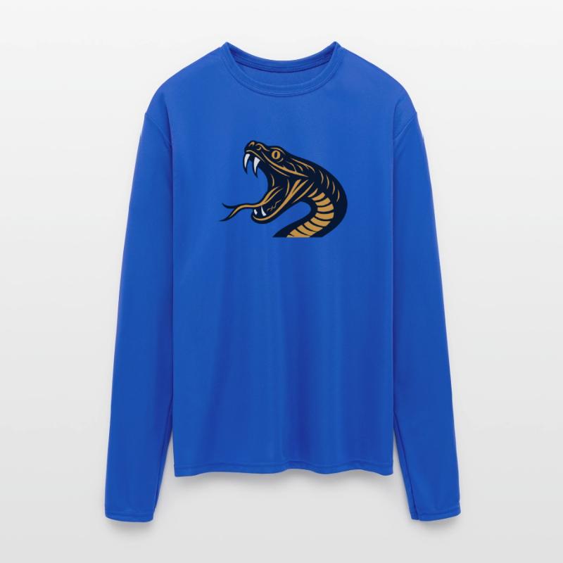 Bold Snake Head Illustration for Apparel