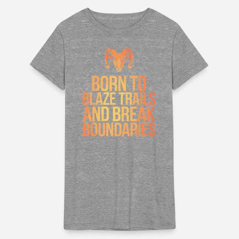 Born To Blaze Trails Aries Zodiac Star Sign