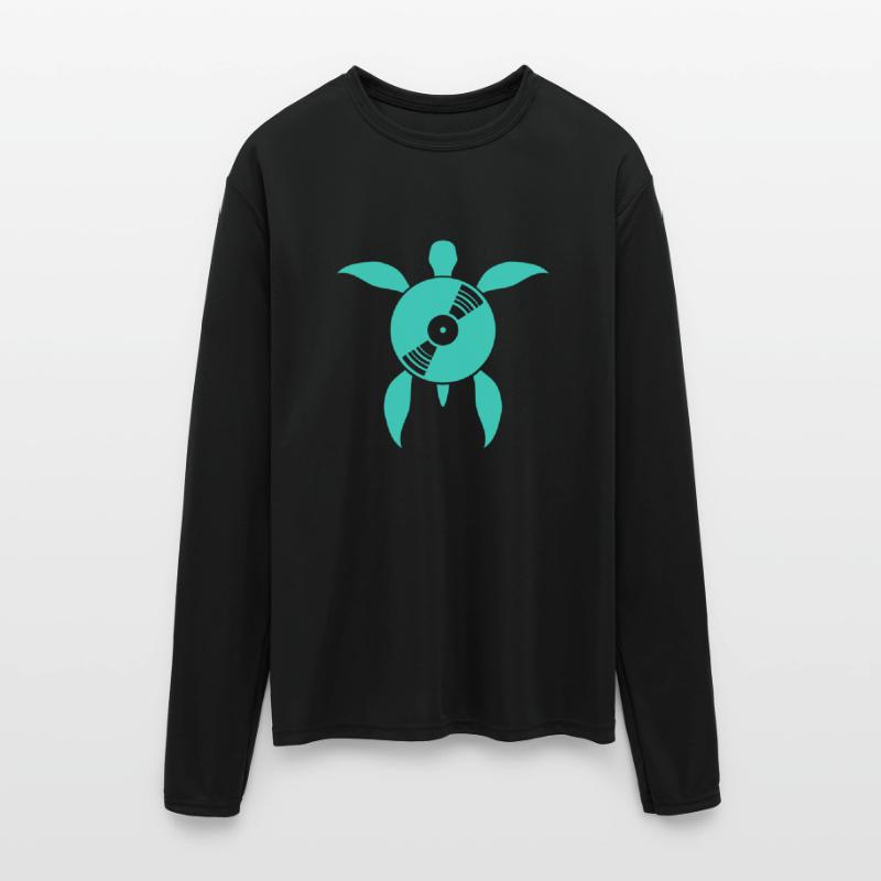 Cool Turtle Tortoise Vinyl Music Record DJ Party