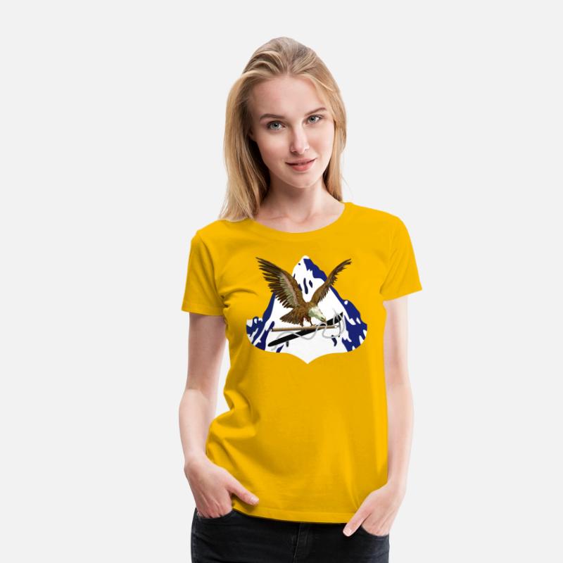 Eagle with Mountaineering Equipment