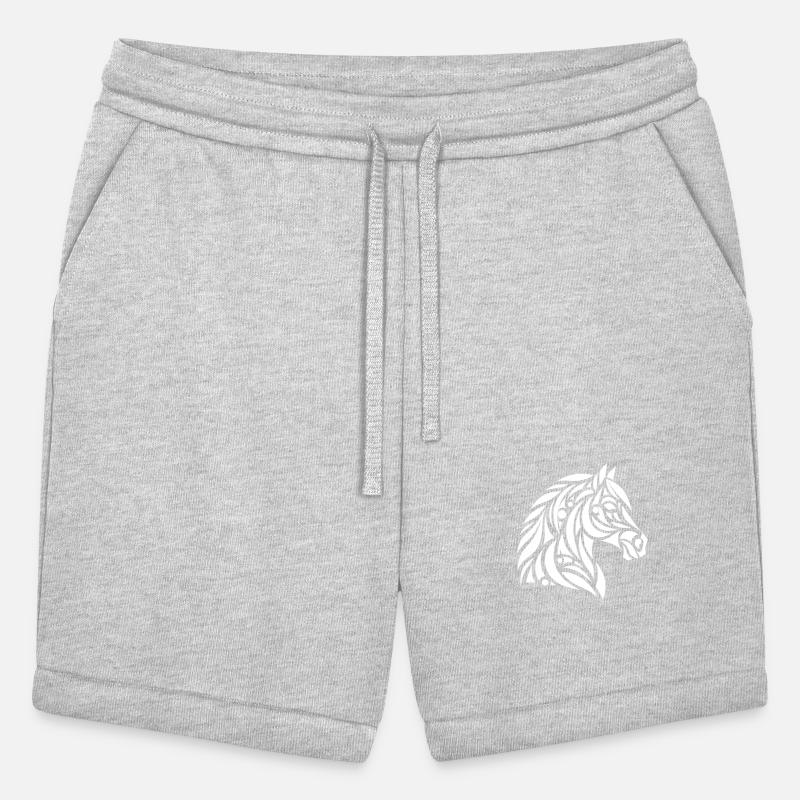 Elegant Tribal Horse Head Portrait Pony Tattoo