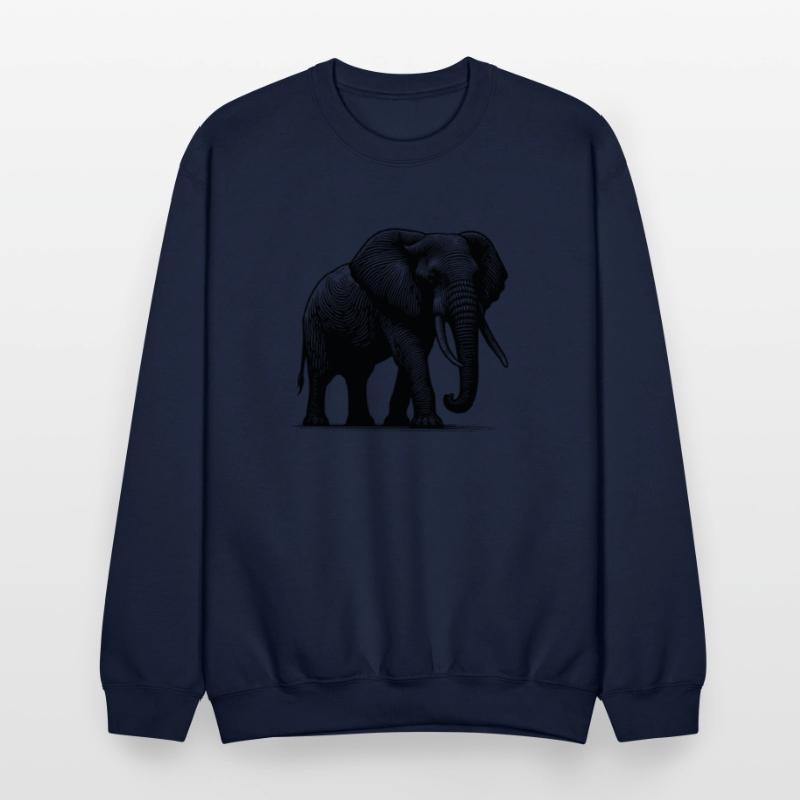 Elephant - Large Safari Trunked Animal With Tusks