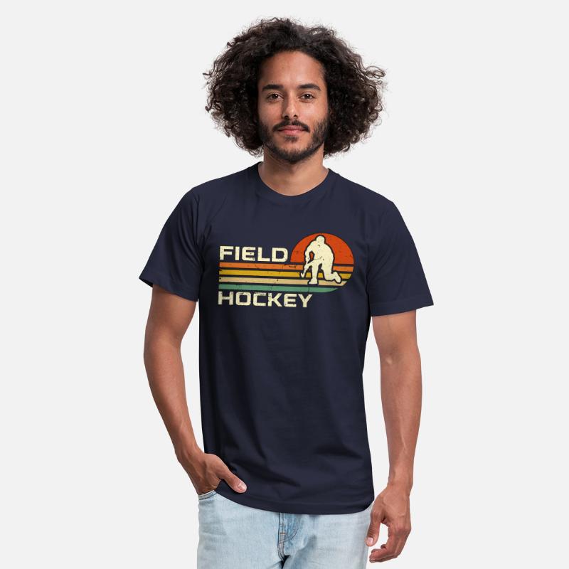 Field Hockey Retro Ice Hockey Loves Goalkeeper