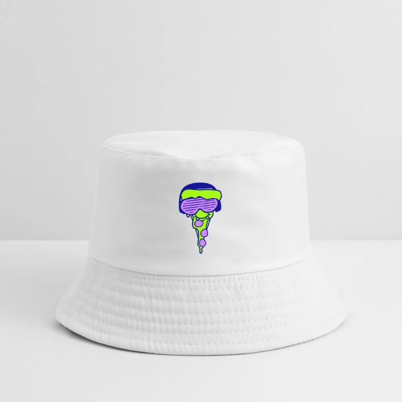 Funny DJ Salami Pizza Slice Fast Food Music Party