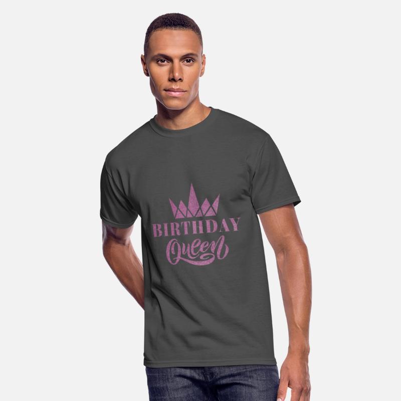 Girly Birthday Queen Shirt Crown Rose Women
