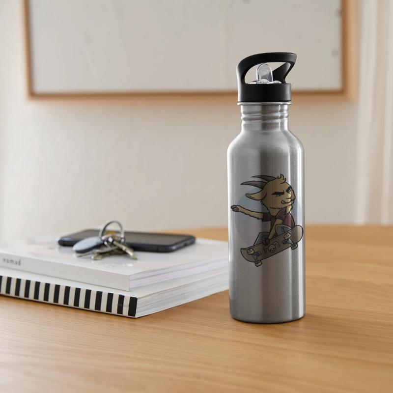 Goat On A Skateboard Skateboarding