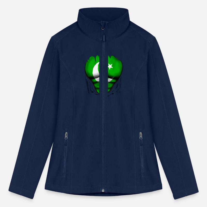 Pakistan Flag Ripped Muscles, six pack, chest t-sh