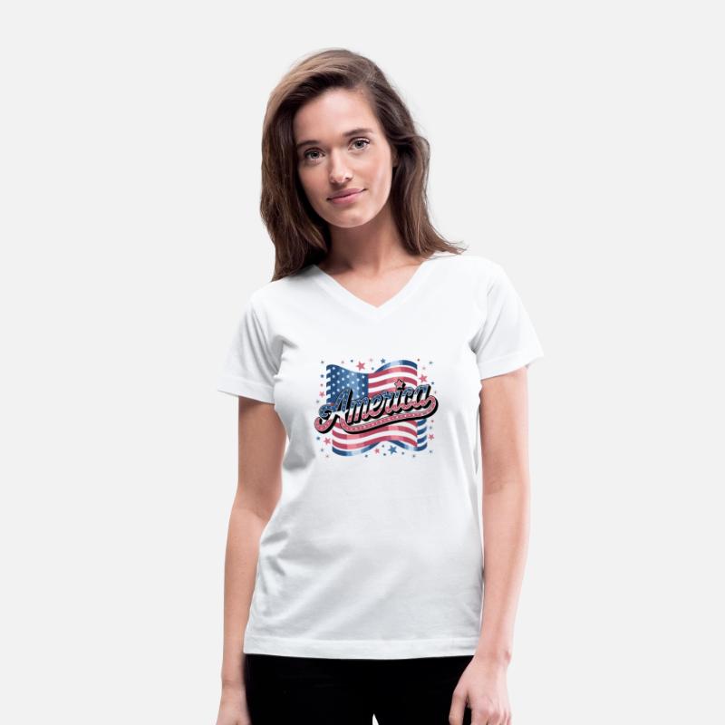Patriotic Stars And Stripes America Design