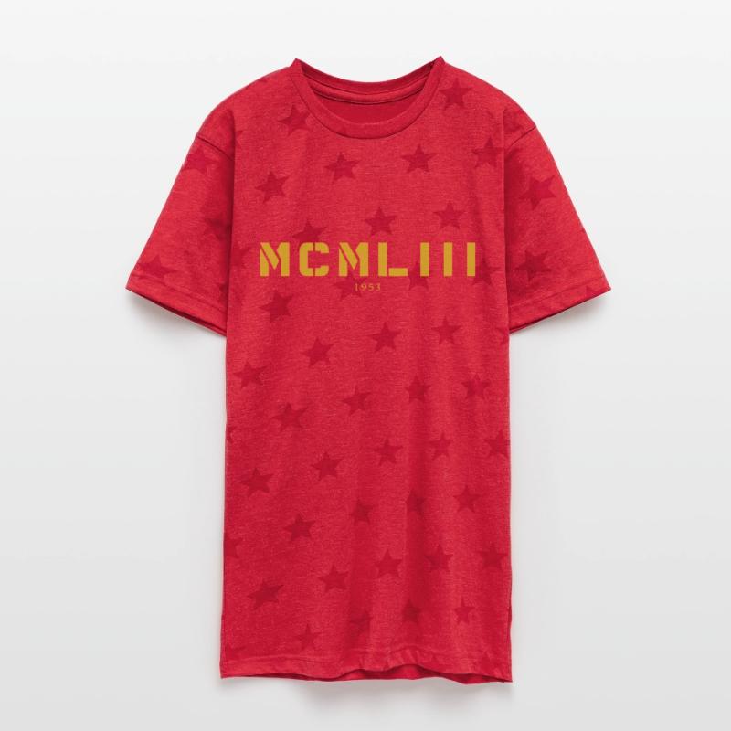 Roman numeral Year of birth Made in 1953