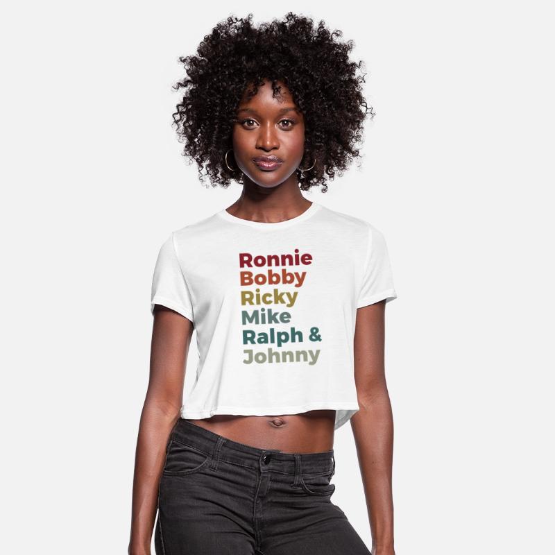 Ronnie Bobby Ricky Mike Ralph and Johnny Retro