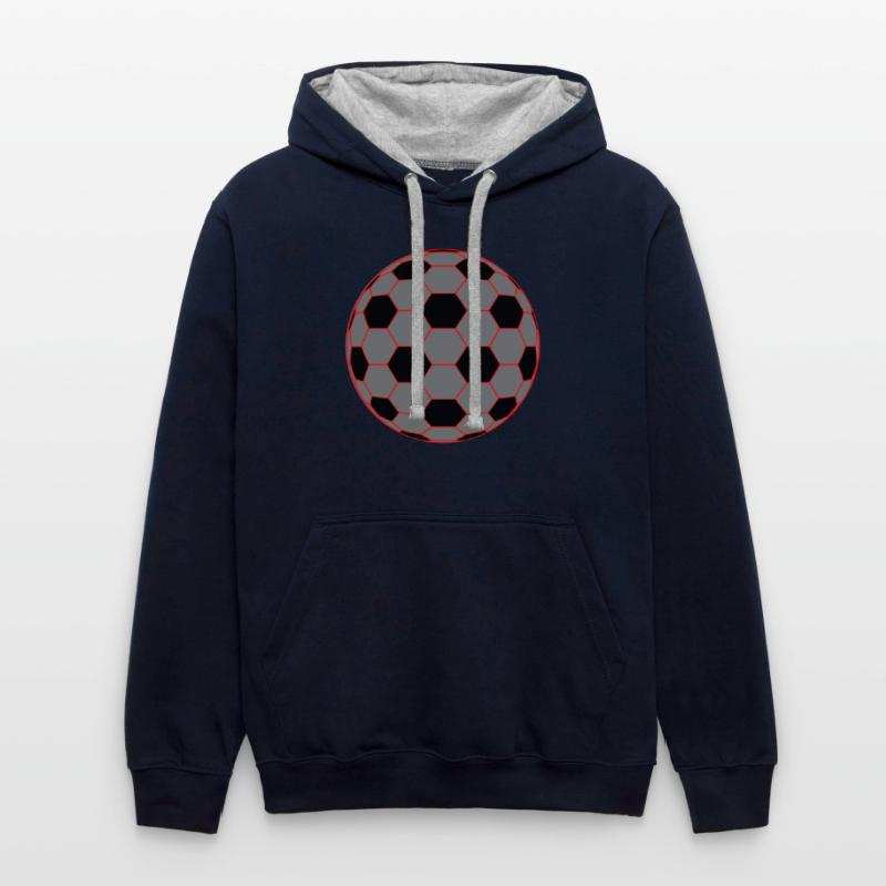 Soccer Ball in 3D optic