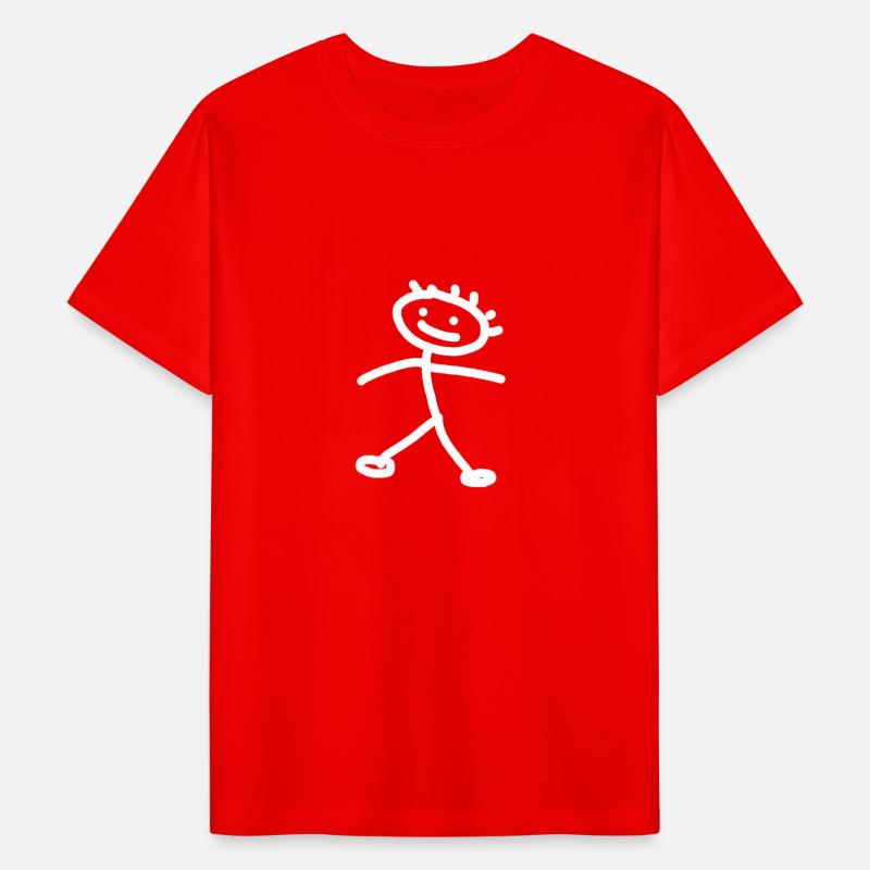 Stick figures (white)