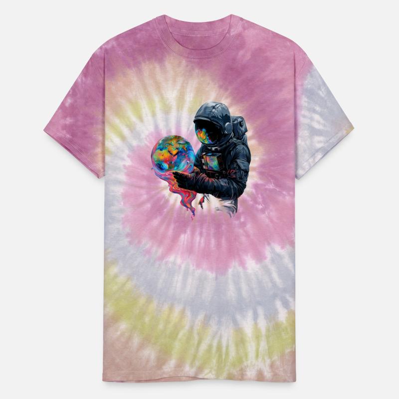 The earth that spreads like colors