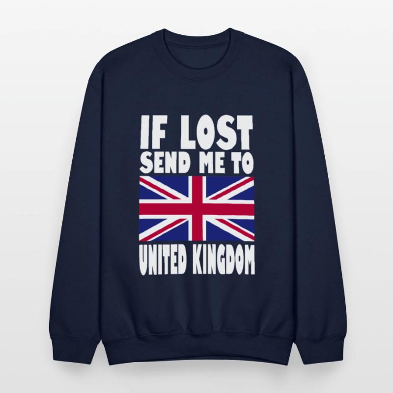 UK Flag Saying United Kingdom England