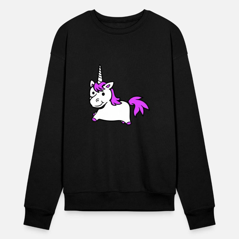 Unicorn Pink Cute Pretty Friendly Cartoon Horse