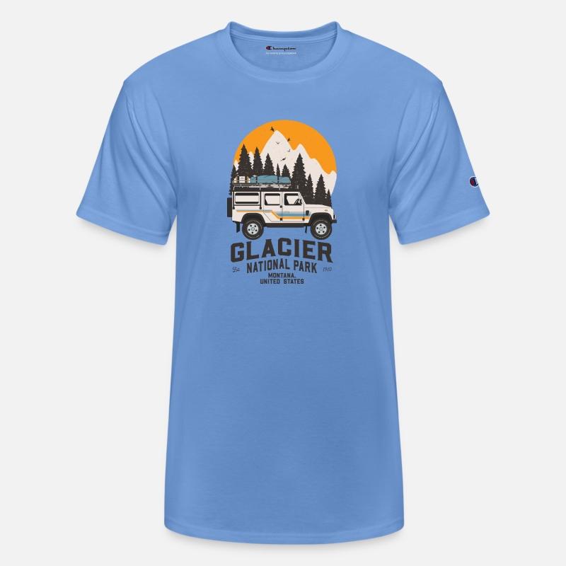 Vintage Glacier National Park Road Trip Montana