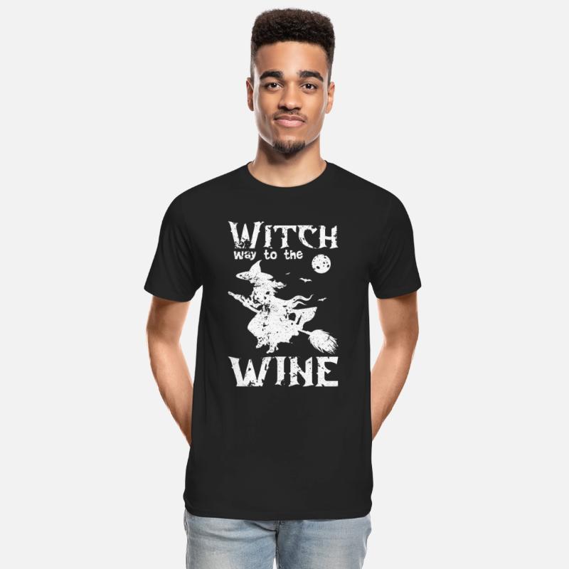 Witch way to the wine.