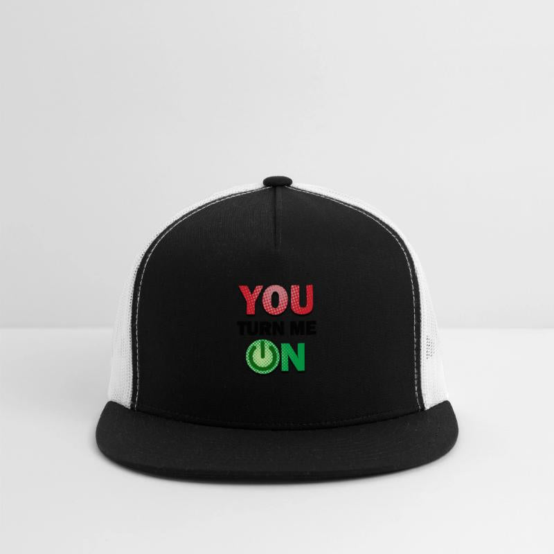 YOU TURN ME ON Funny Love Design