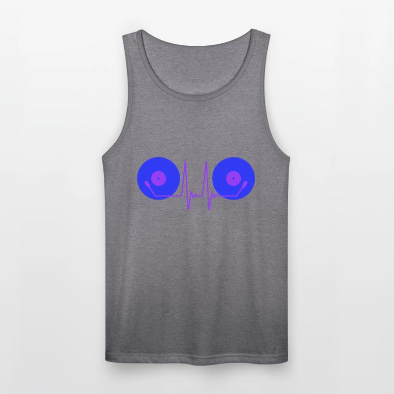 2 DJ Vinyl Record Plates Pulse Music Party Club