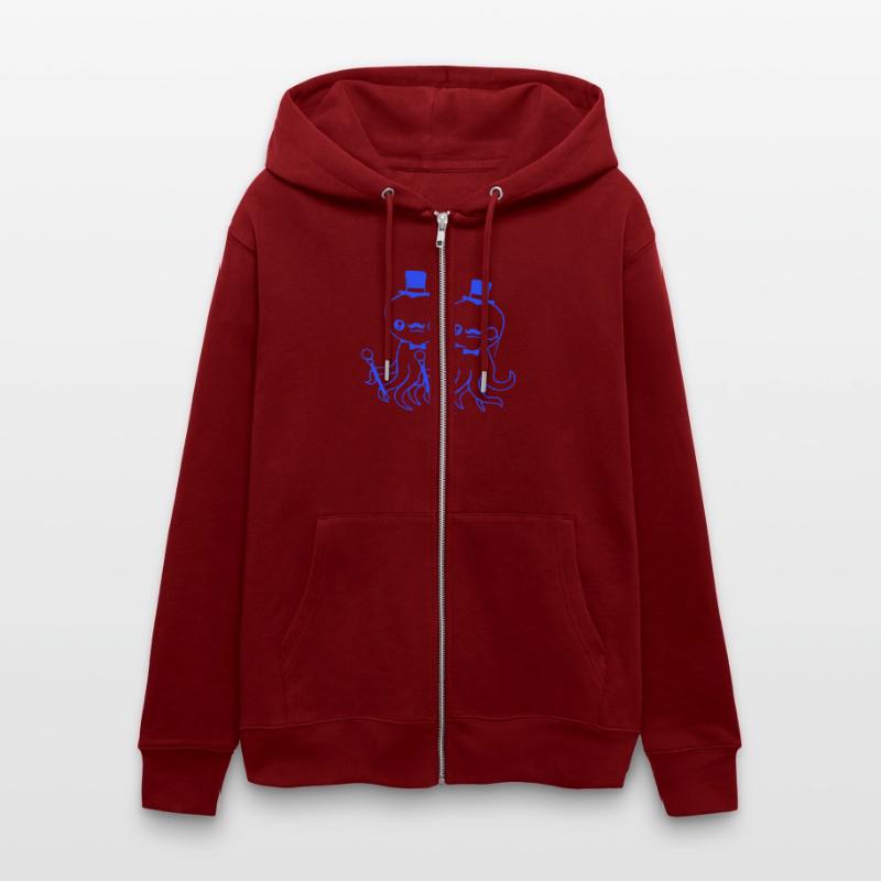 2 octopus sir hat monocle glasses two rich friends