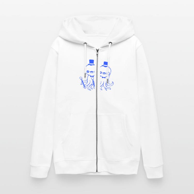 2 octopus sir hat monocle glasses two rich friends