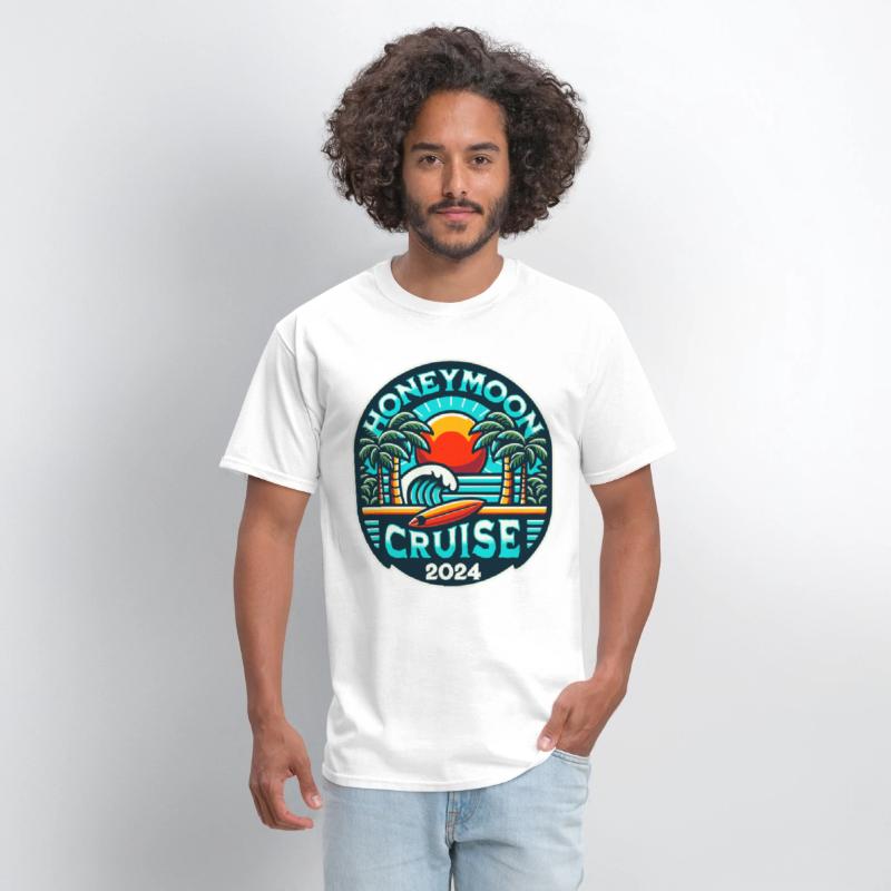 2024 Honeymoon Cruise Couples Tee