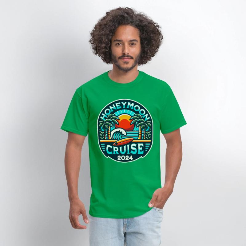 2024 Honeymoon Cruise Couples Tee