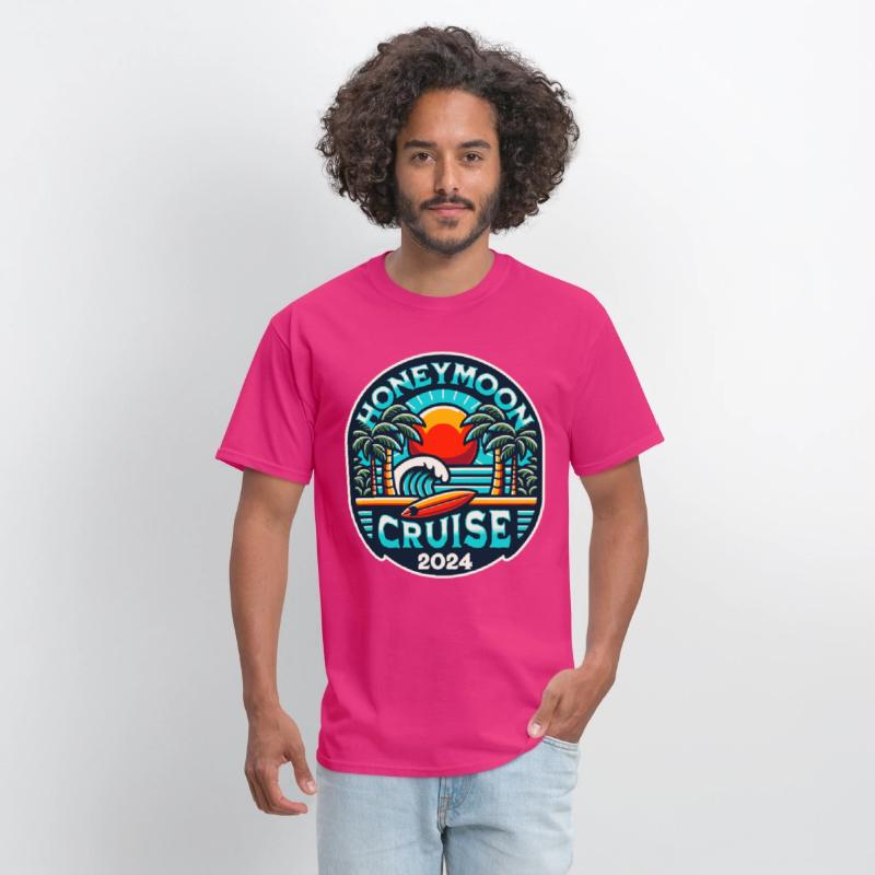 2024 Honeymoon Cruise Couples Tee