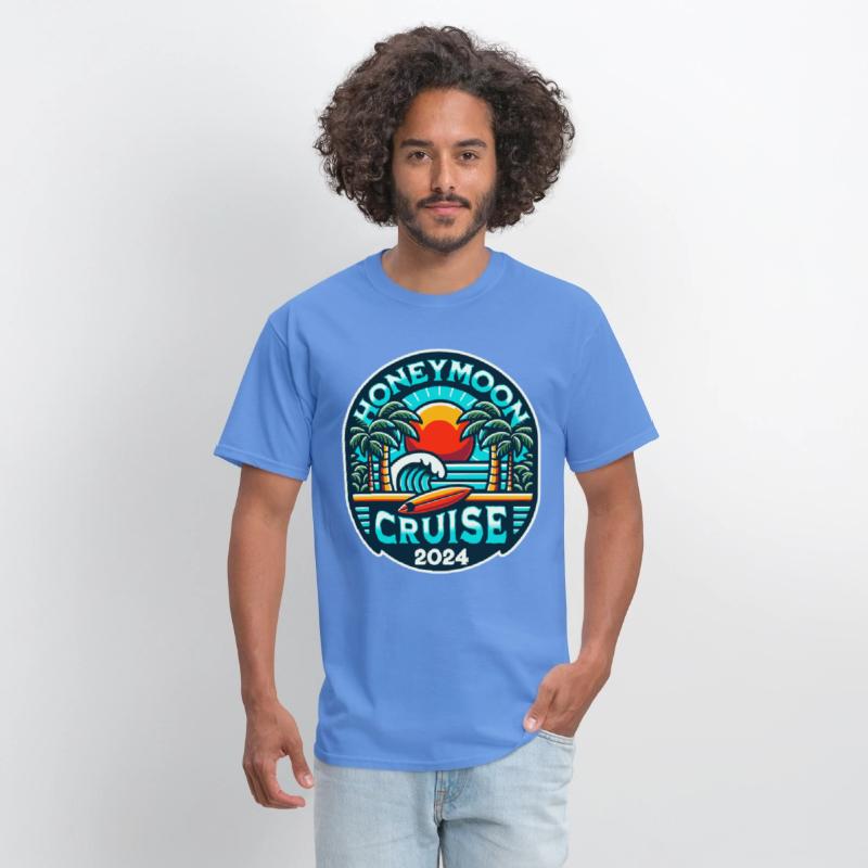2024 Honeymoon Cruise Couples Tee