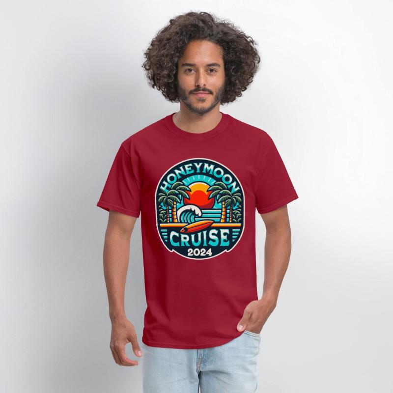 2024 Honeymoon Cruise Couples Tee