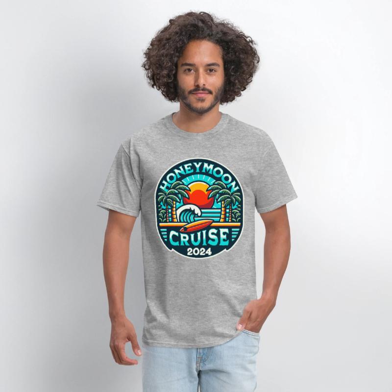 2024 Honeymoon Cruise Couples Tee