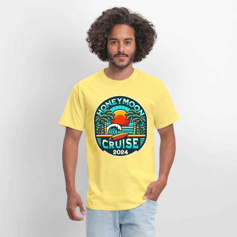 2024 Honeymoon Cruise Couples Tee