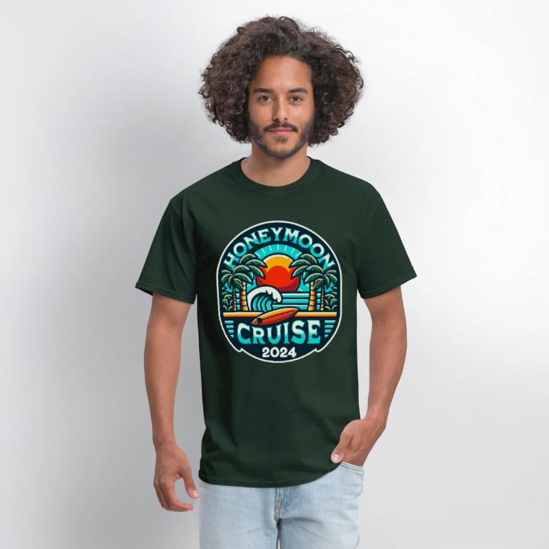 2024 Honeymoon Cruise Couples Tee