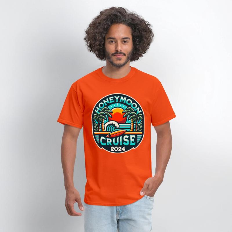 2024 Honeymoon Cruise Couples Tee