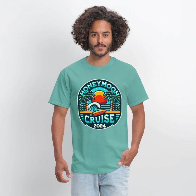 2024 Honeymoon Cruise Couples Tee