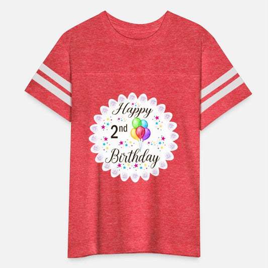 2nd Happy Birthday with Balloons