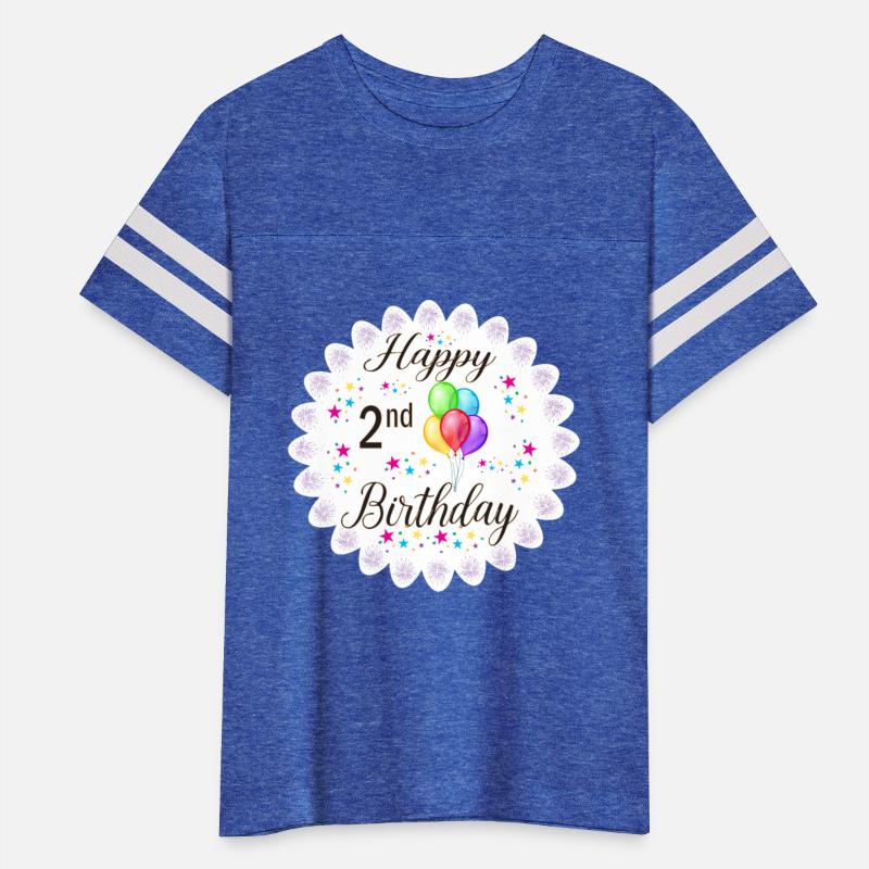 2nd Happy Birthday with Balloons