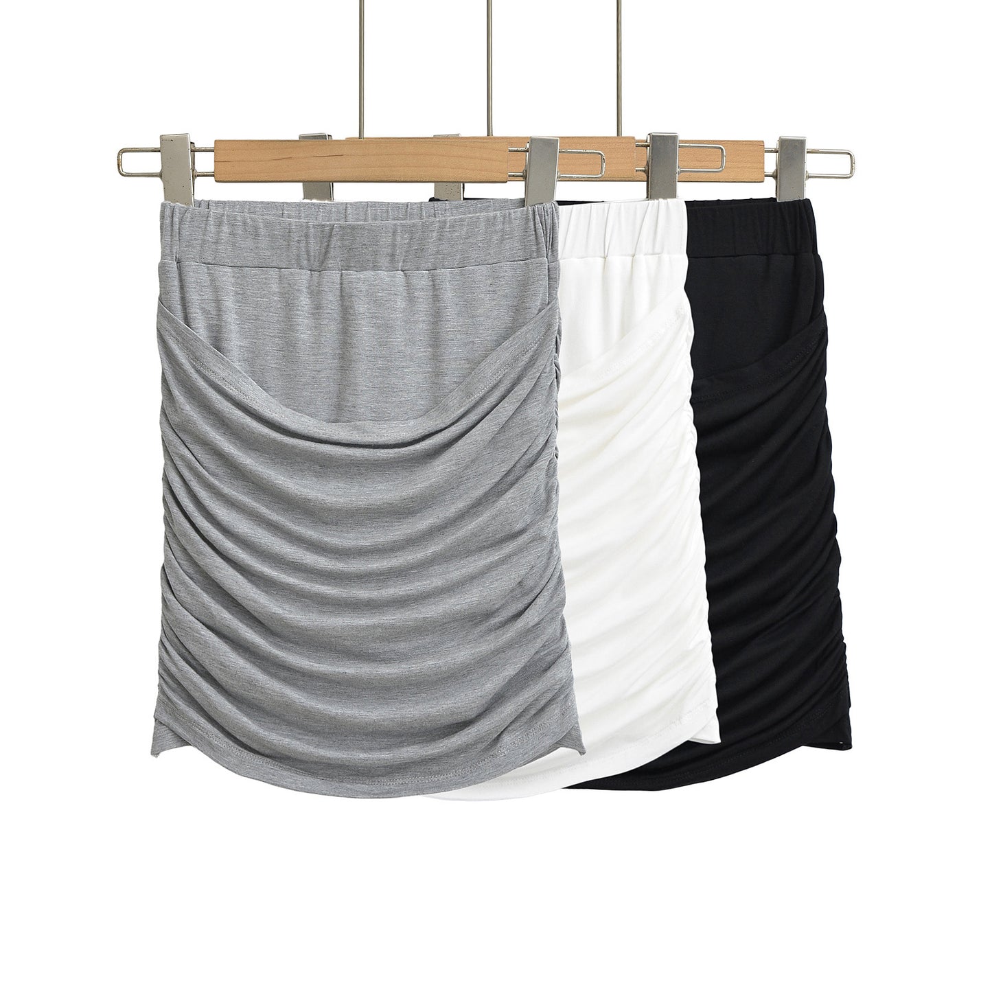 Slimming pleated skirt