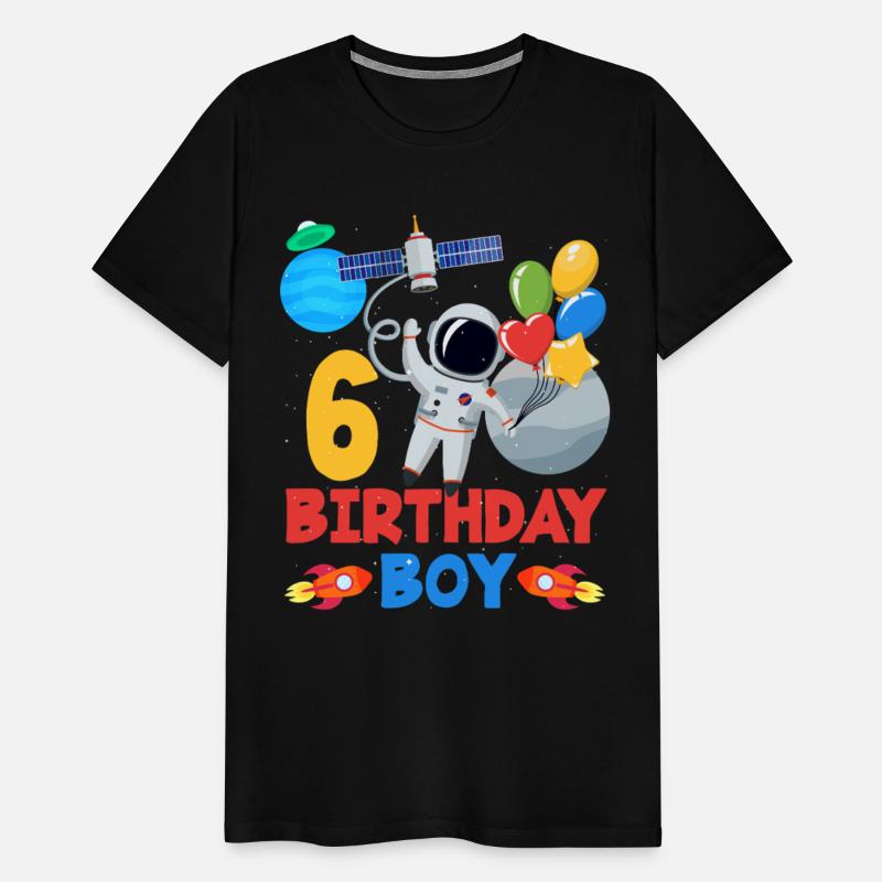 6th Birthday Boy Space Adventure