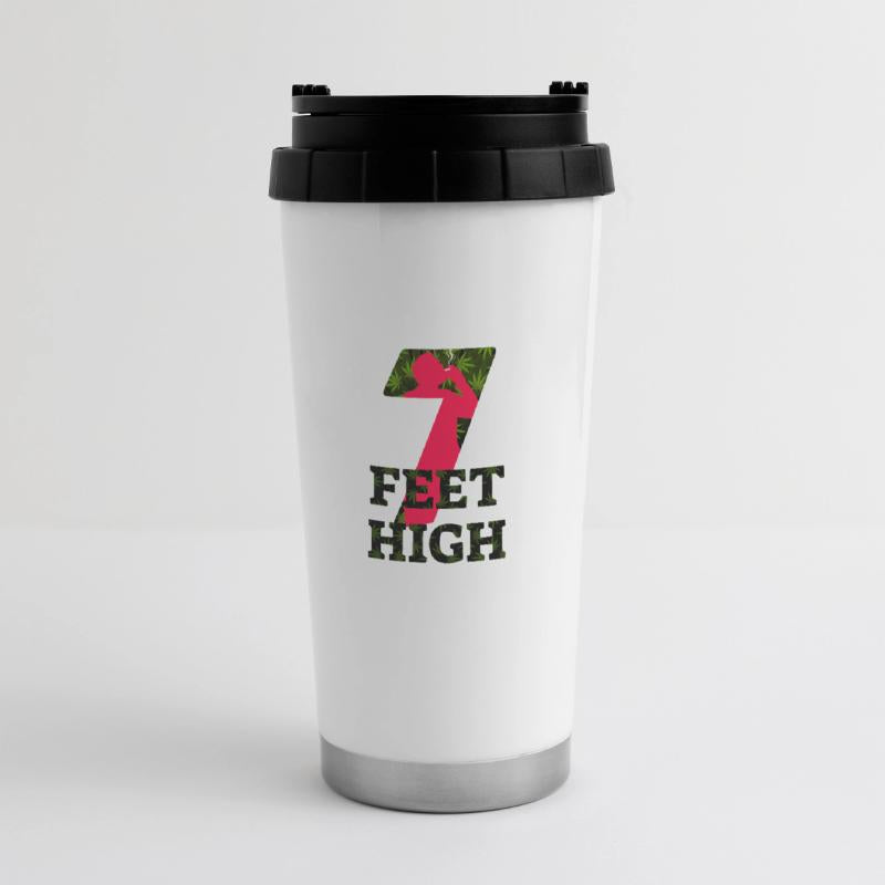 7 Feet High Logo Black ALPHA 01