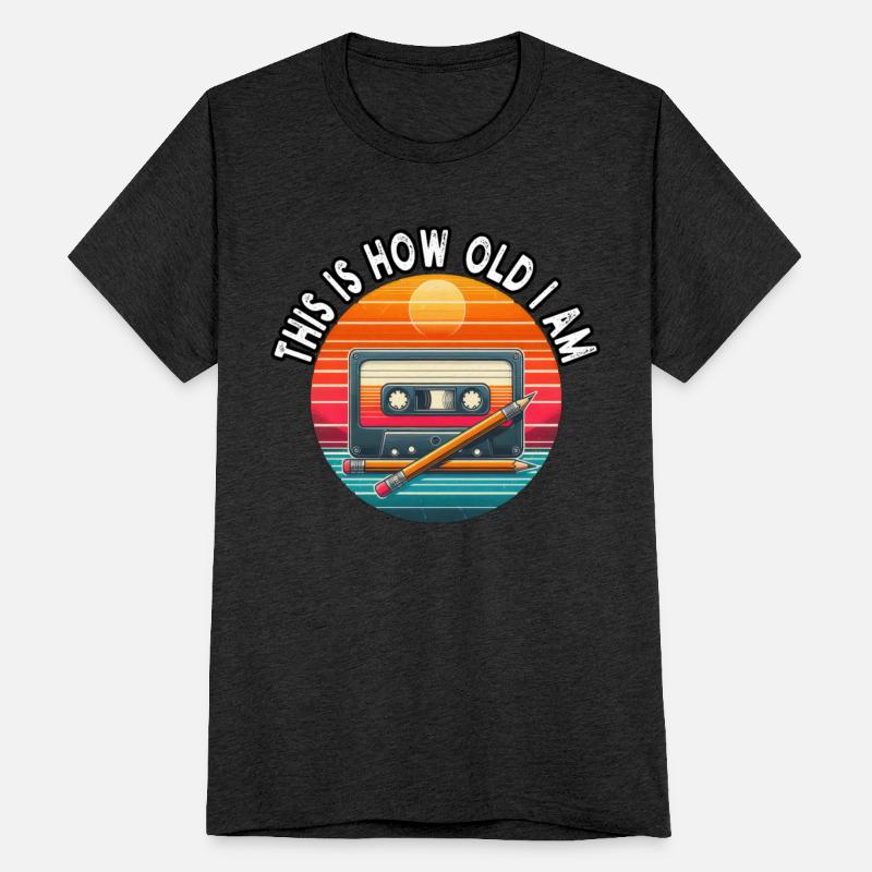 80s Cassette Tape With Pencil,This Is How Old I am