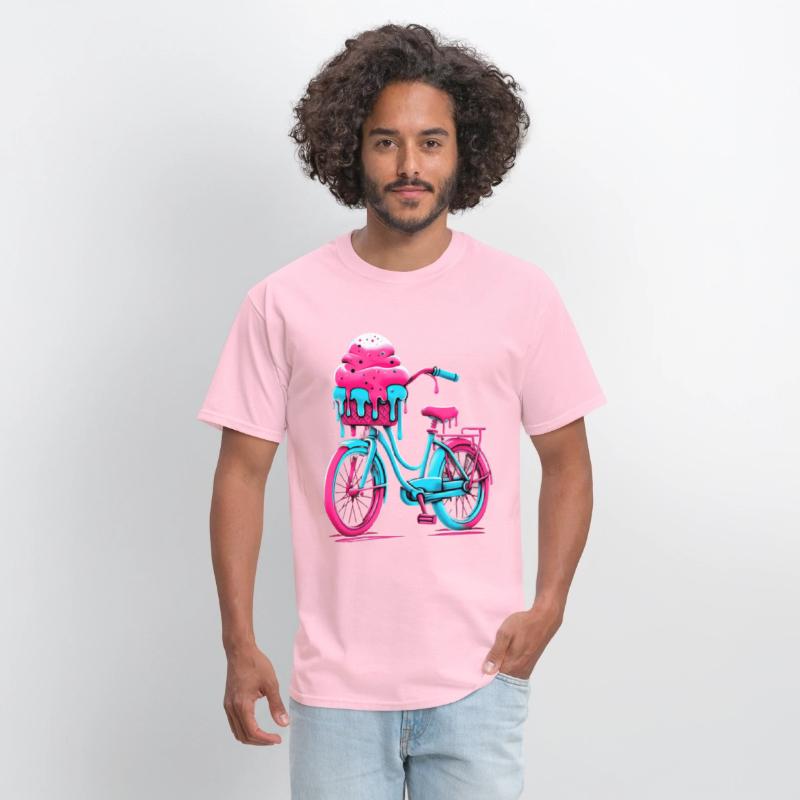 A Bicycle Carrying Ice Cream
