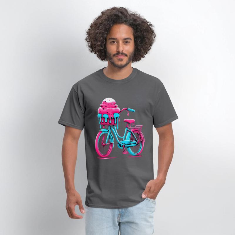 A Bicycle Carrying Ice Cream