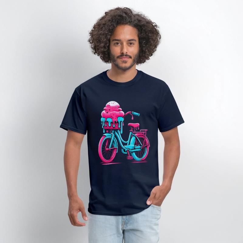A Bicycle Carrying Ice Cream