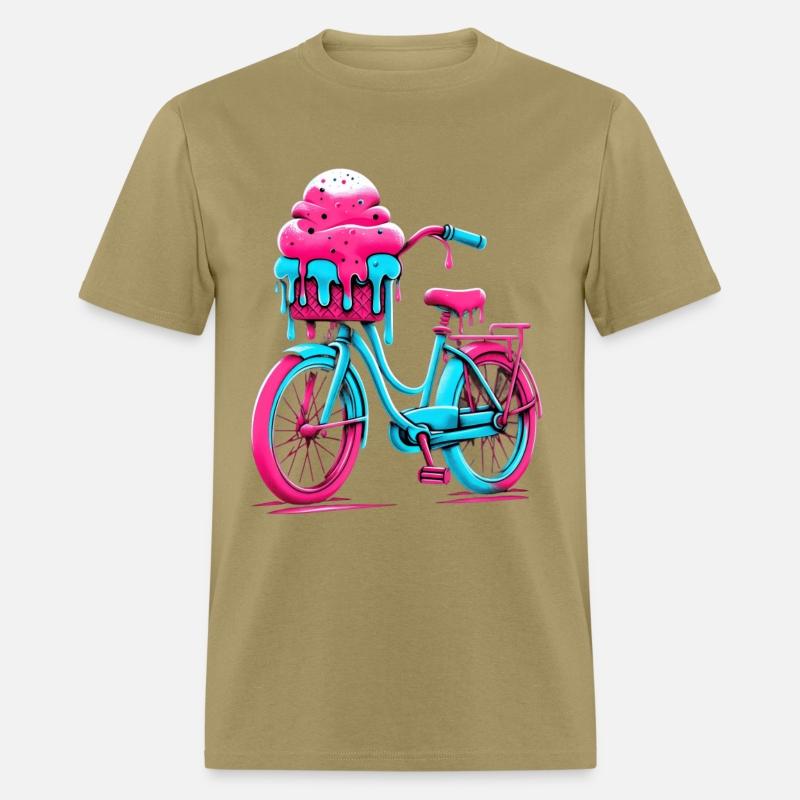 A Bicycle Carrying Ice Cream