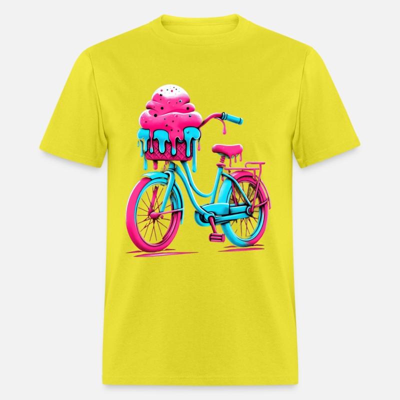 A Bicycle Carrying Ice Cream